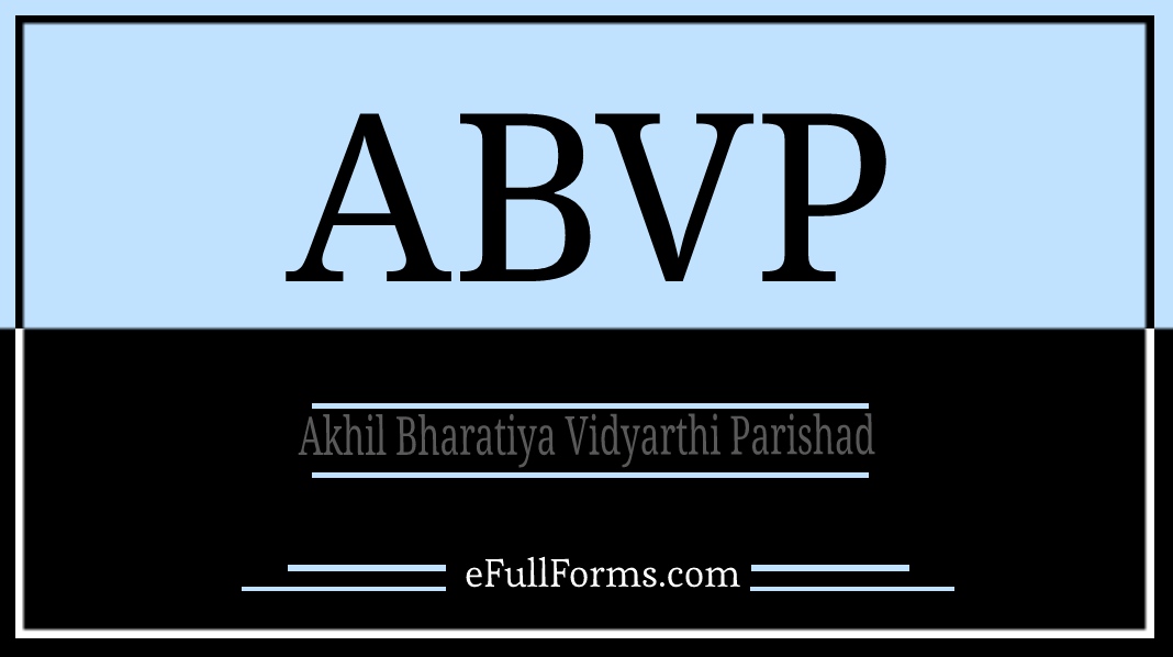 ABVP Full Form