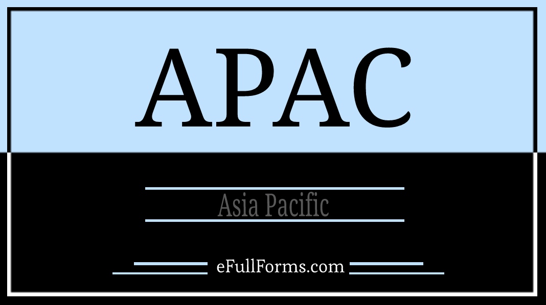 APAC full form