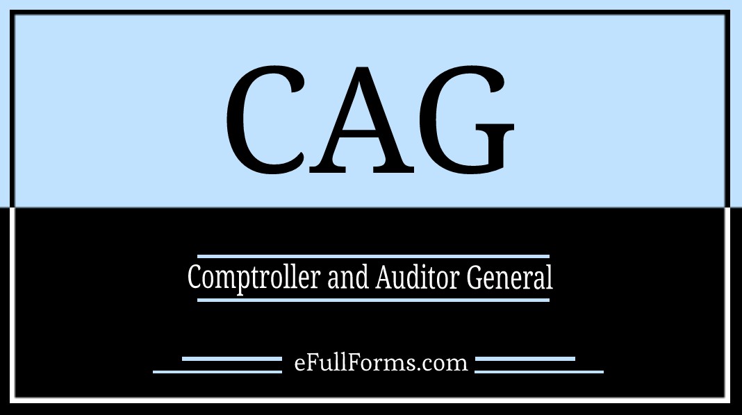 CAG full form