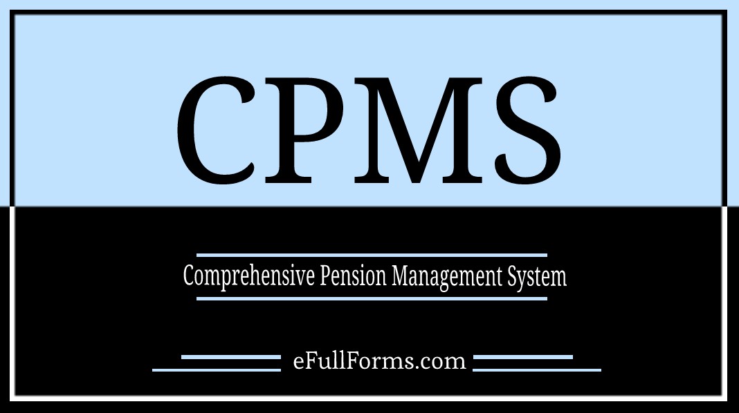 CPMS full form