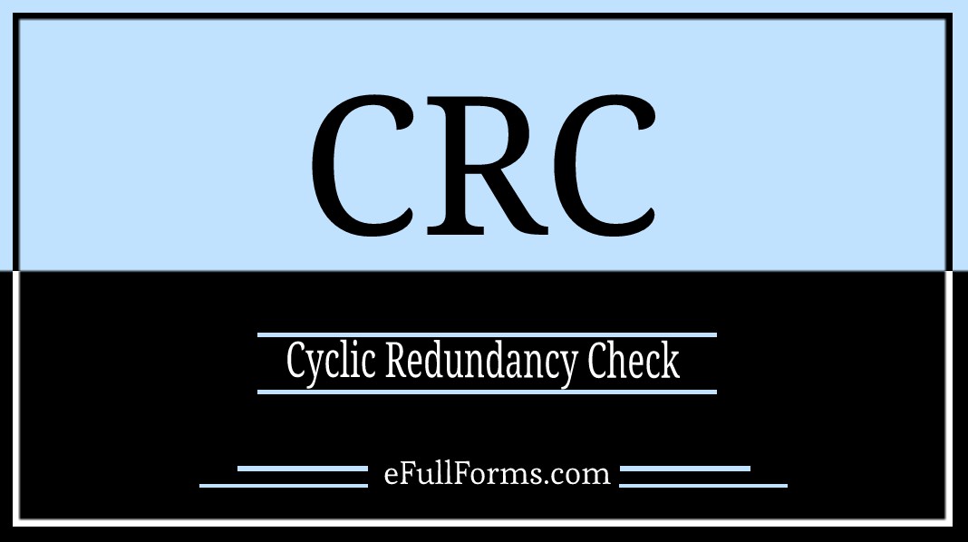 CRC full form