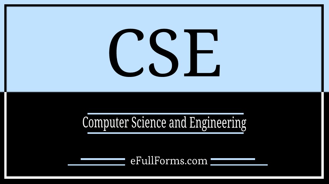 CSE full form