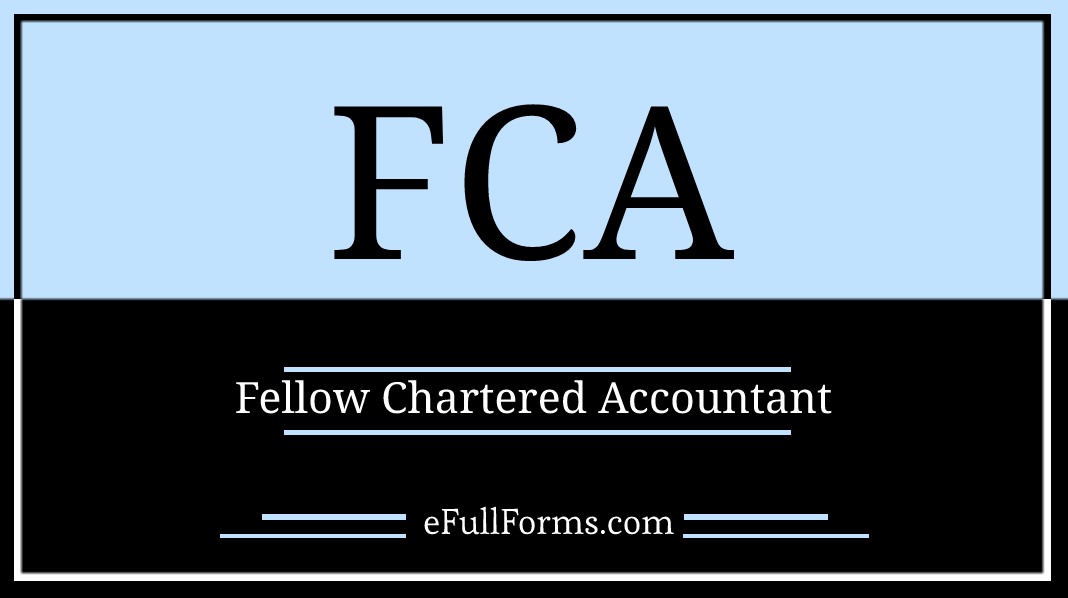 FCA full form
