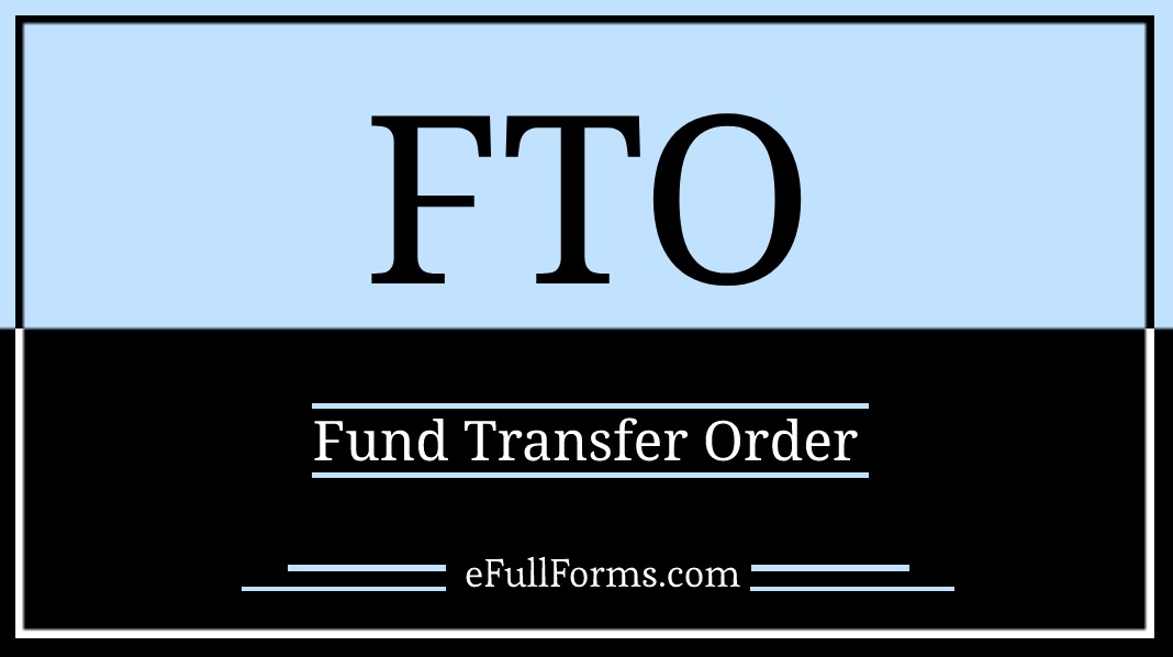 FTO full form