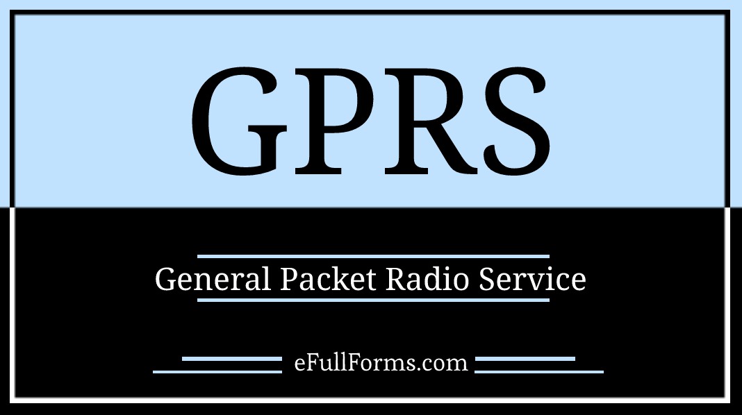 GPRS full form