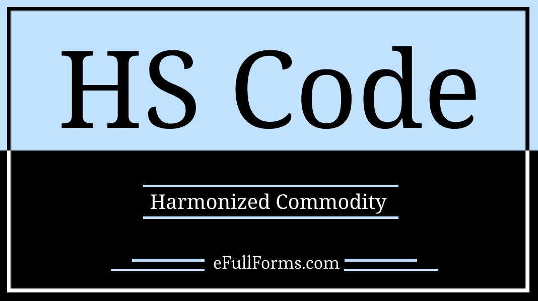 HS Code full form