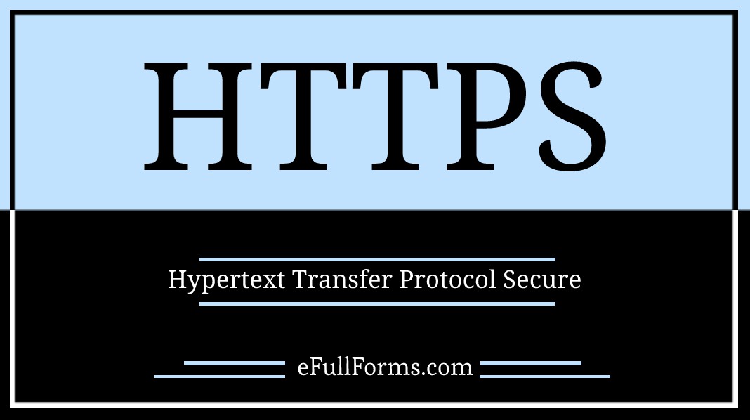 HTTPS full form