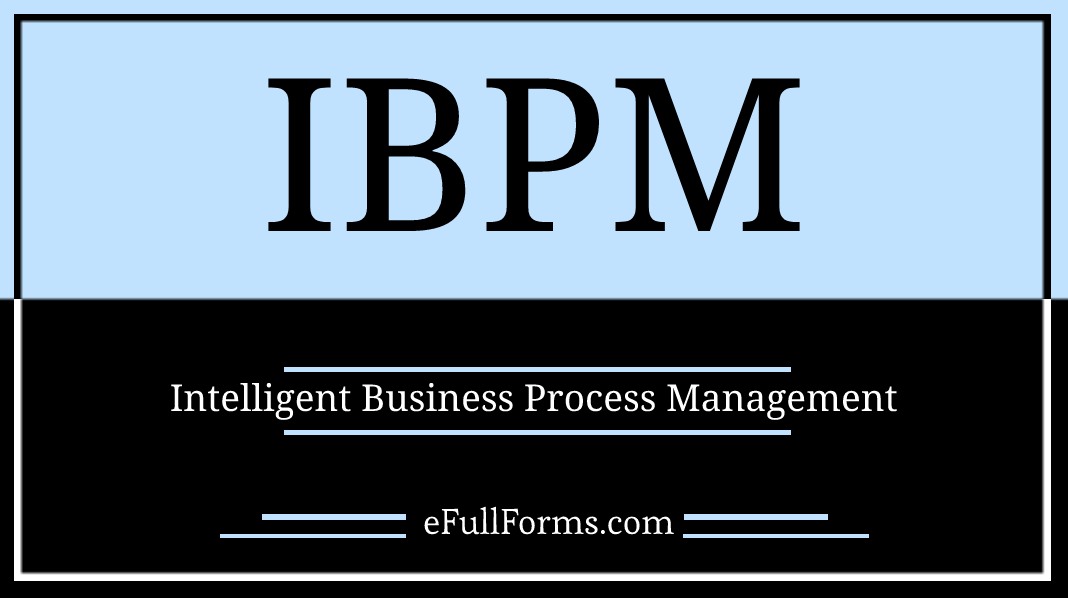 IBPM full form