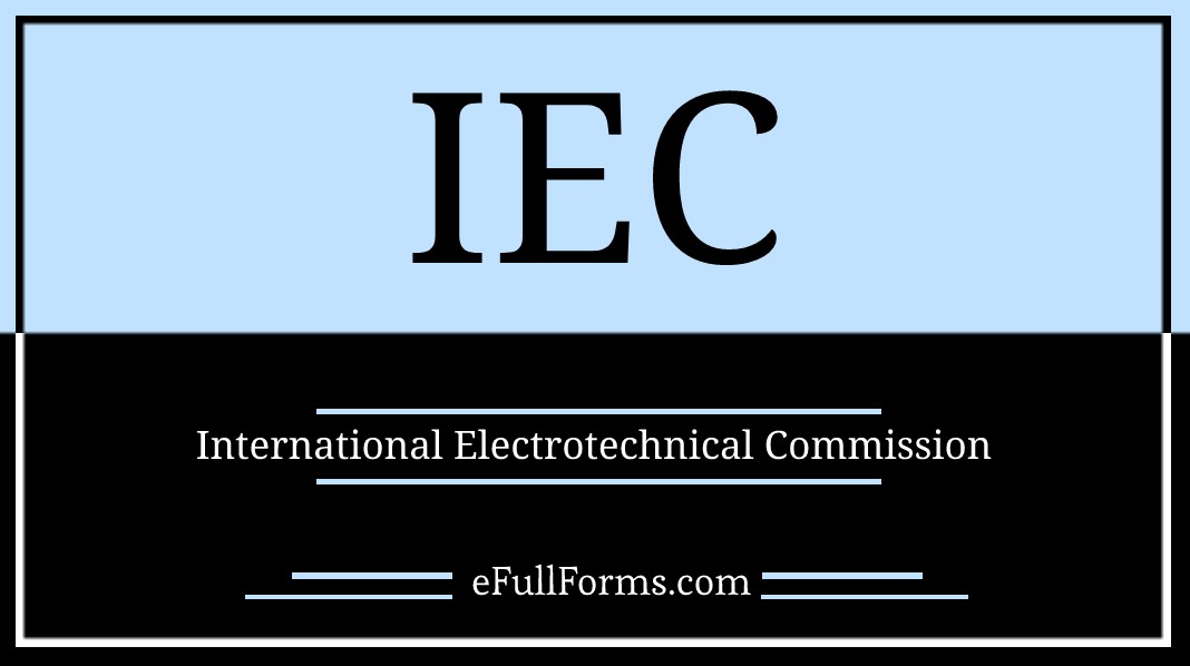 IEC full form
