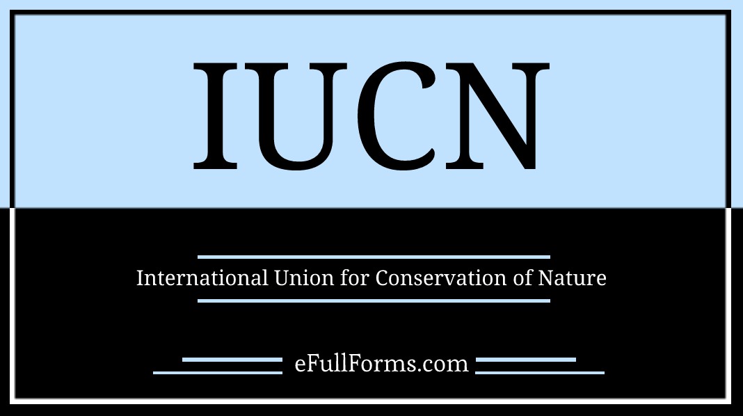 IUCN full form