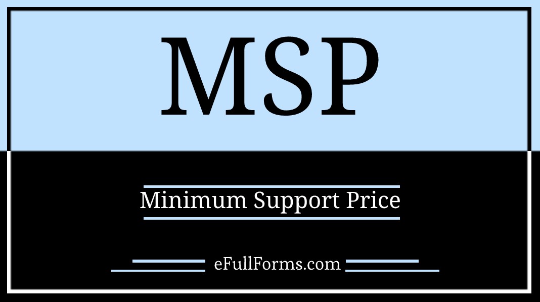 MSP full form