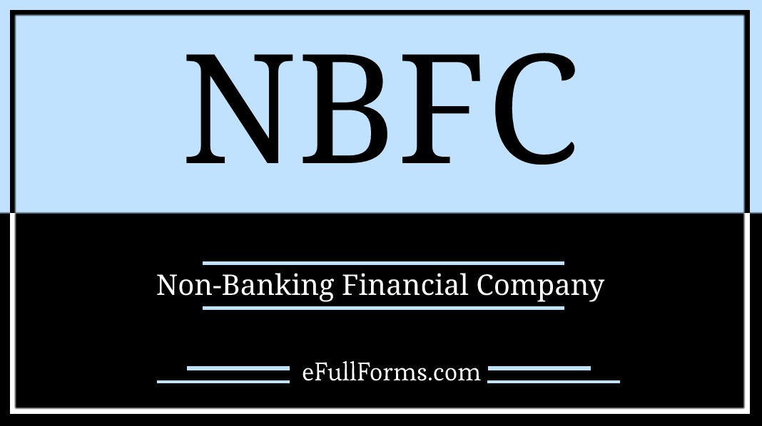 NBFC full form