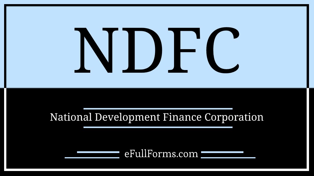 NDFC full form