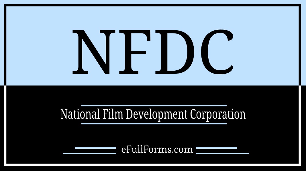 NFDC full form