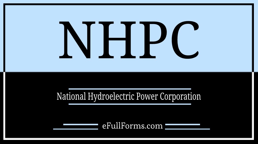 NHPC full form