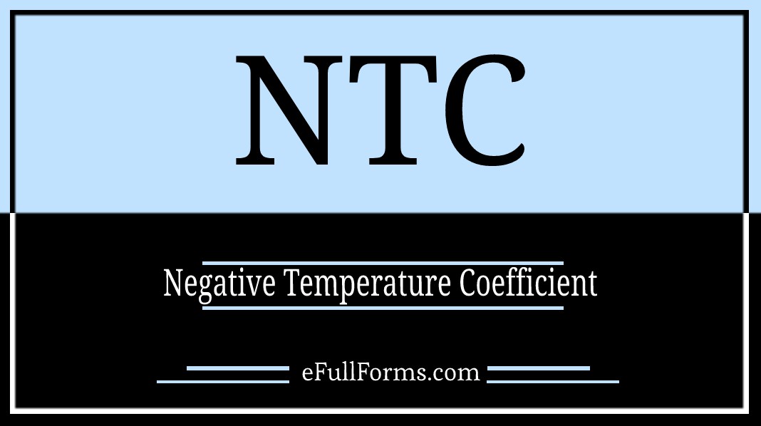NTC full form