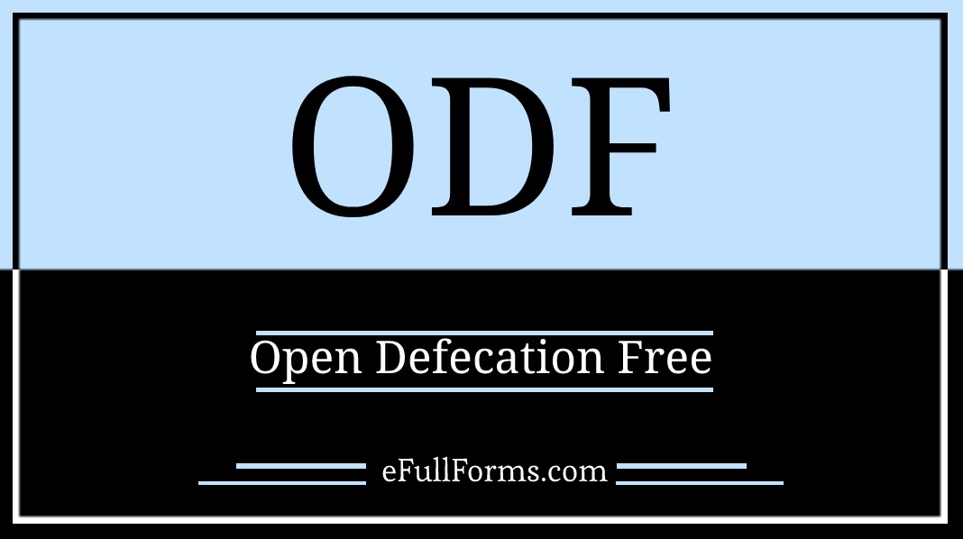 ODF full form