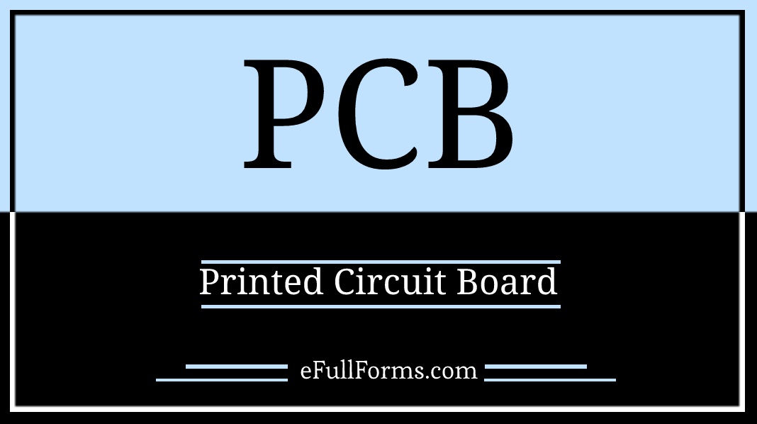 PCB full form