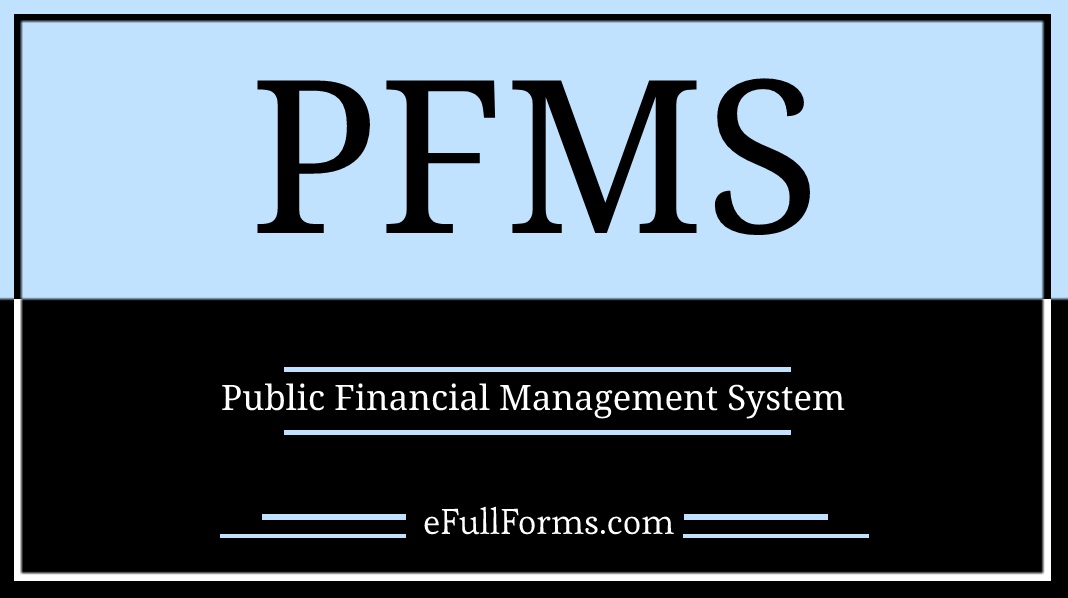 PFMS full form