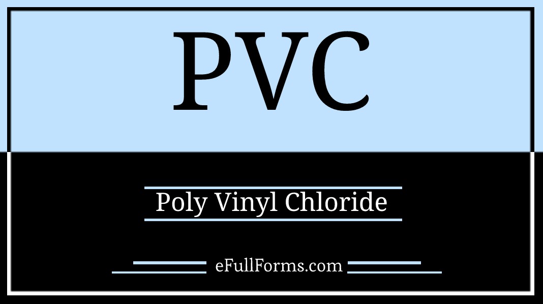 PVC full form