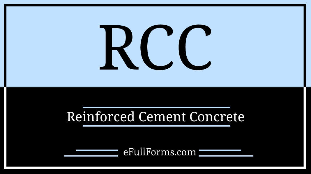 RCC full form