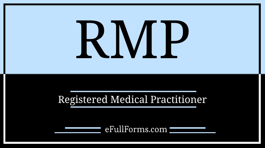 RMP Full Form: What Does RMP Stand For? All Full Form of RMP