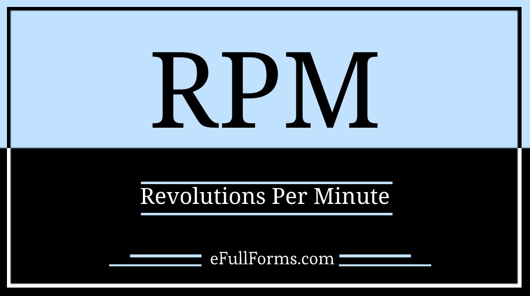 RPM full form