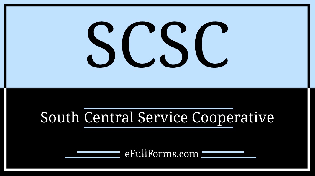 SCSC full form