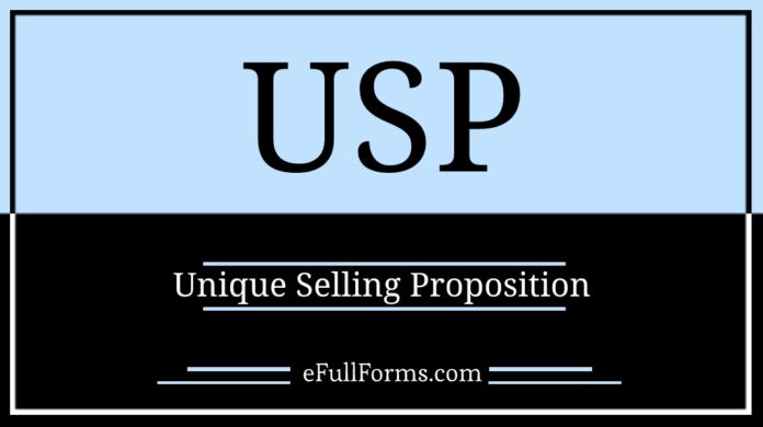 USP Full Form What Does USP Stand For What Is Full Form Of USP