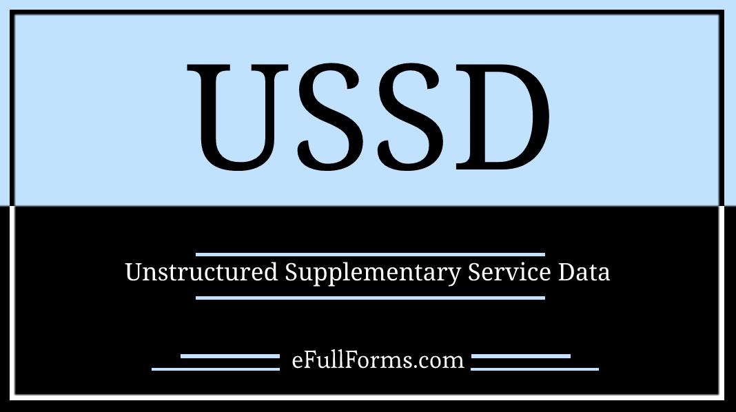 USSD full form