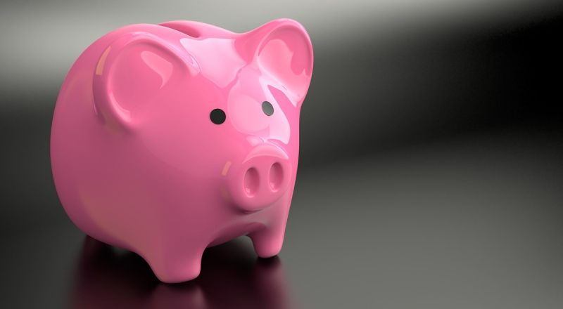 Small pink Piggy Bank