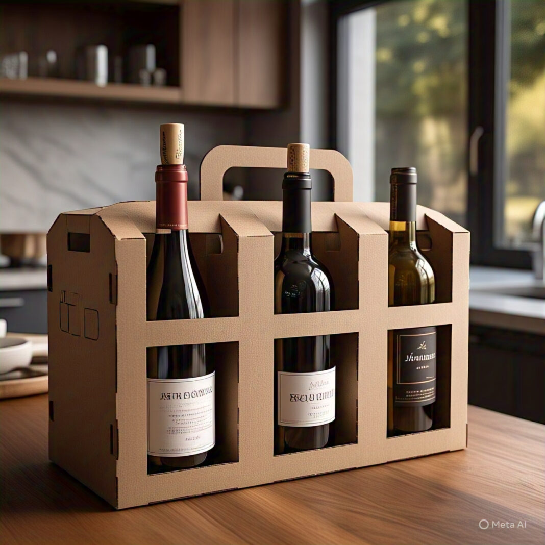 wine carrier packaging