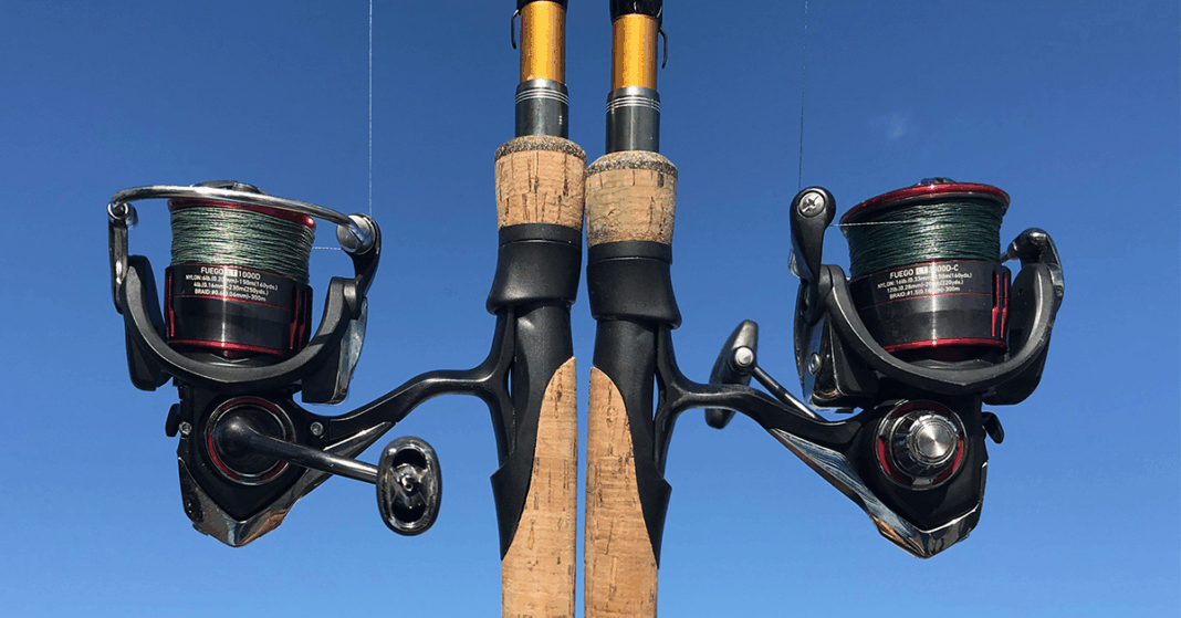 1000 size spinning reel