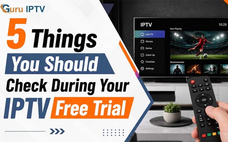 IPTV free trial